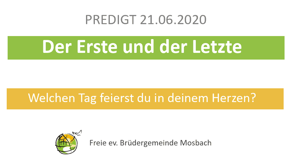 Freie ev. Brüdergemeinde Mosbach-Neckarelz