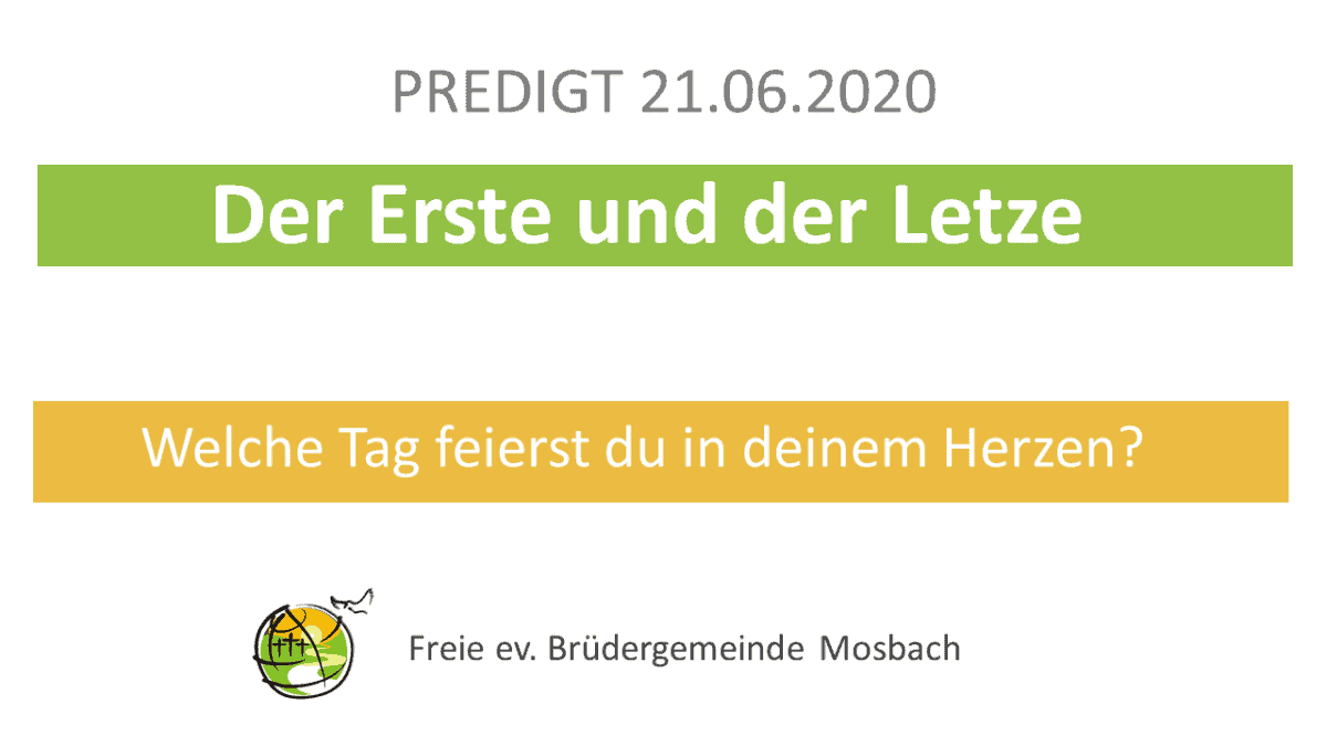 Freie ev. Brüdergemeinde Mosbach-Neckarelz